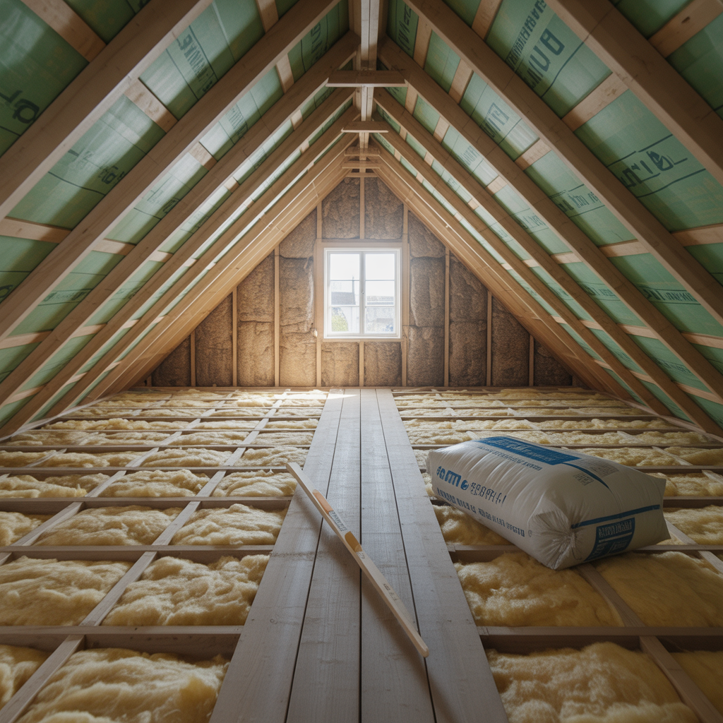 isolera vindsbjalklag guide till material och tjocklek