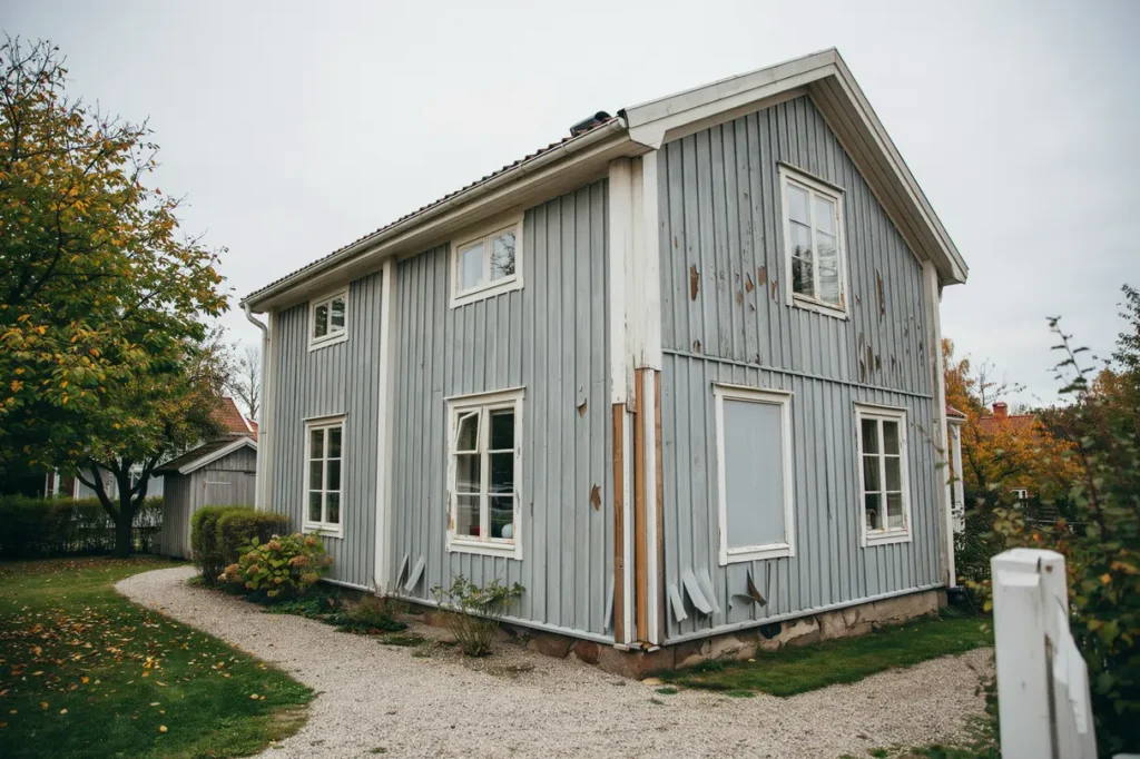 n r beh ver du byta panel p huset tecken materialval och kostnader f r villa gare